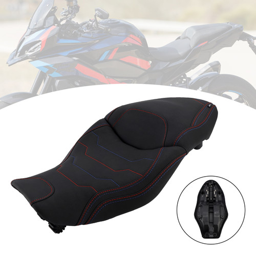 2020-2024 BMW S1000XR Rider Passenger Seat Front Rear Cushion -20mm Black Generic