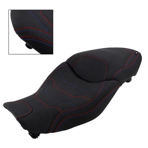 2020-2024 BMW S1000XR Rider Passenger Seat Front Rear Cushion -20mm Black Generic