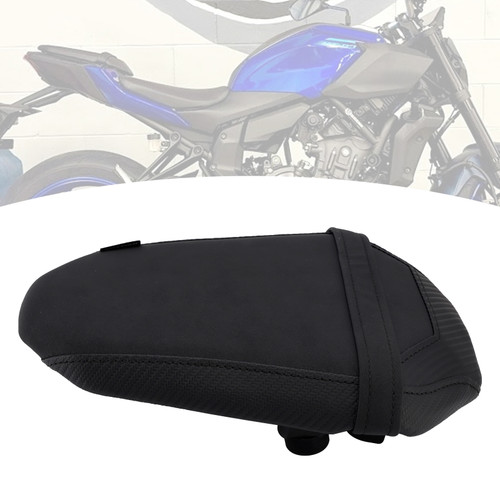 2025+ YAMAHA MT-07 FZ-07 Rear Seat Passenger Cushion Flat Black Generic