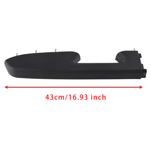 2010-2013 GMC Sierra 1500 Front Left Driver Side Armrest Repair Kit 22818465 Black/Ebony Generic