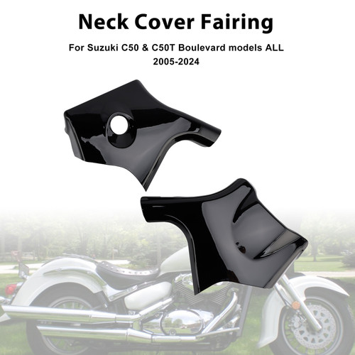 2001-2004 Suzuki Volusia VL400/800 Neck Cover Fairing Black Generic