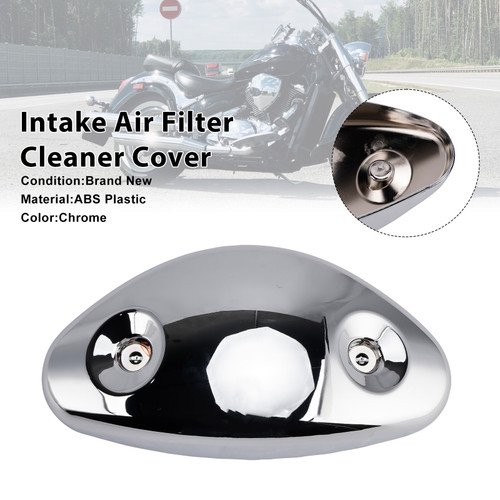 2001-2008 Suzuki Boulevard C50/ Intruder VL800 Intake Air Filter Cleaner Cover Chrome Generic