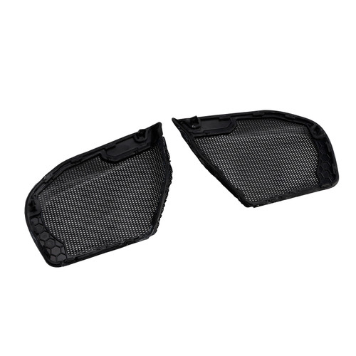 2023-2025 CVO Road Glide Front Fairing Speaker Grills Mesh Covers Black Generic