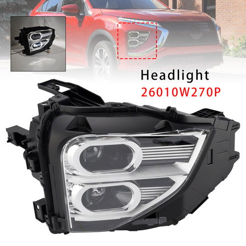 2022-2025 Mitsubishi Eclipse Cross Front Right LED Headlight 26010W270P Generic