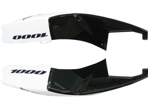 Fairings Suzuki GSXR 1000 White & Silver GSXR Racing  (2005-2006)