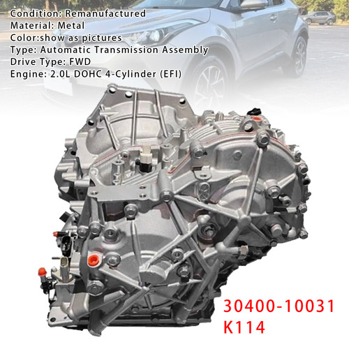 2018-2022 Toyota C-HR 2.0L FWD K114 Automatic Transmission Assembly 30400-1003 Generic