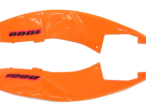 Fairings Suzuki GSXR 1000 Orange & Black GSXR Racing  (2005-2006)