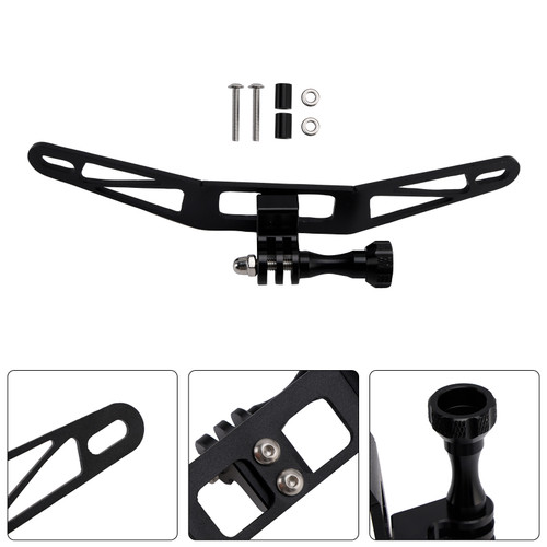 2018-2024 BMW F850GS/F750GS / ADV Bracket GoPro Camera Windscreen Recorder Black Generic