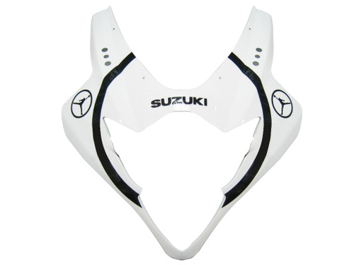 Fairings Suzuki GSXR 1000 White & Black Jordan Racing  (2005-2006)