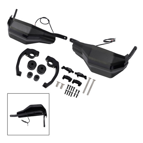 2023 Honda XL750 Transalp Motorcycle Protector Hand Guards Black Generic