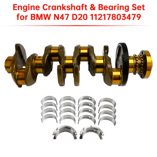 2012-2021 BMW 2 Coupé Engine Crankshaft & Bearing Set 11217803479 11217797975 Generic