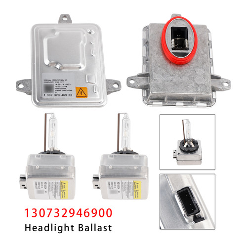2017-2019 Jeep Compass Xenon headlights Ballast HID Control Unit+D3S Bulbs Kit 130732946900 Generic
