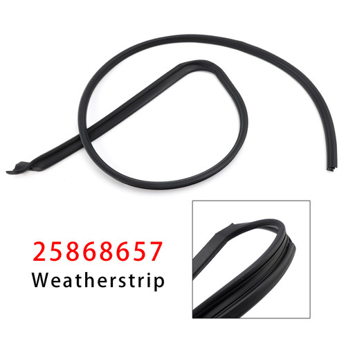 2003-2009 Hummer H2 Left Door Weatherstrip 25868657 Generic