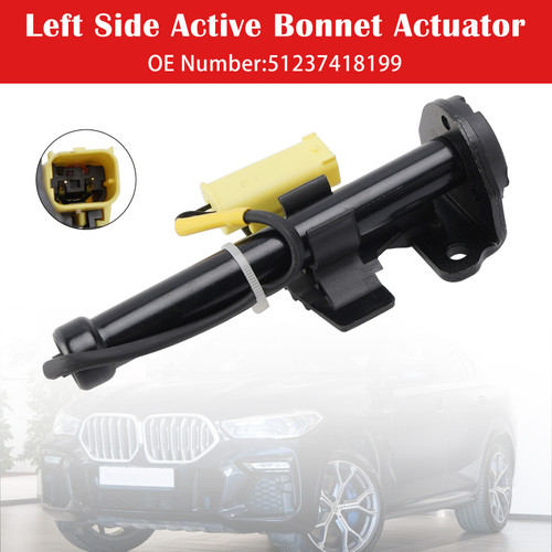 2017-2020 BMW X5 X6 X7 G05 G06 G07 Left Side Active Bonnet Actuator 51237418199 Generic