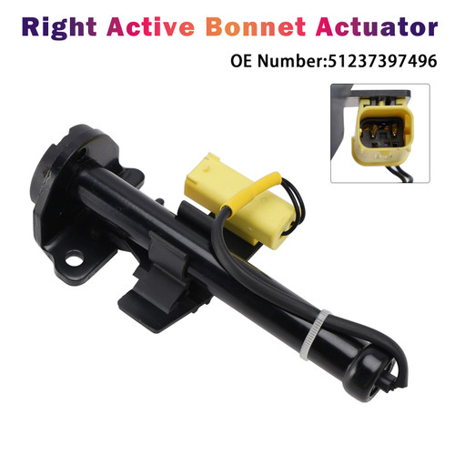 2017-2020 BMW X3 X4 Right Active Bonnet Actuator 51237397496 Generic