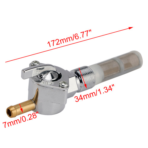 1966-1969 Electra Glide FLFB FLHB FLHFB Gas Tank Fuel Cock Valve Petcock 62125-55B Generic