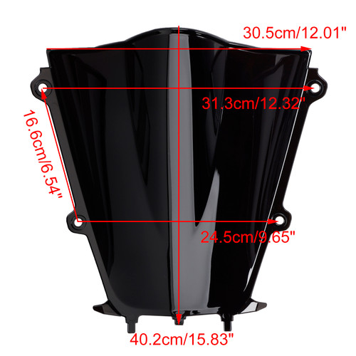 2025 YAMAHA YZF R9 Windshield Black Generic