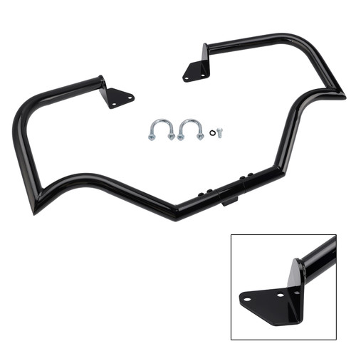 2006-2017 Low Rider FXDL Engine Guard Crash Bar Frame Protector Bumper Black Generic