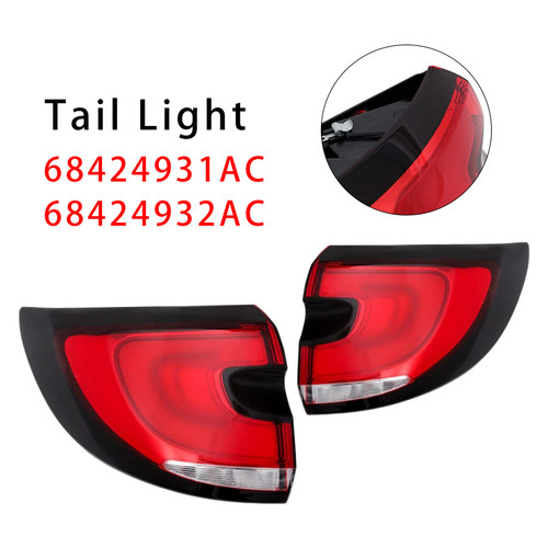 2021-2025 Chrysler Pacifica Pair Left+Right Tail Light 68424931AC 68424932AC Generic