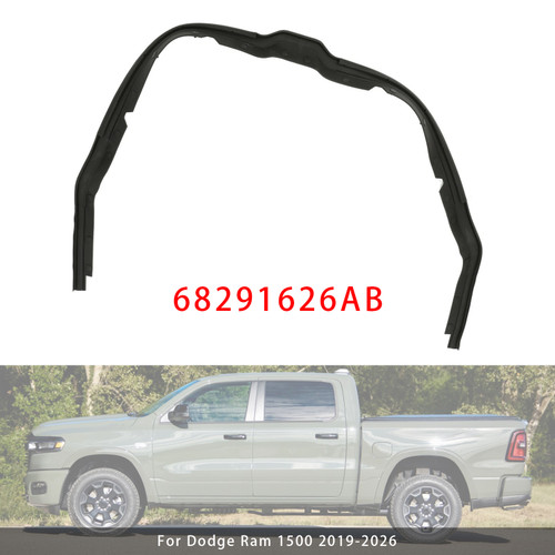 2019-2026 Dodge Ram 1500 Hood Seal Weather Strip 68291626AB Generic