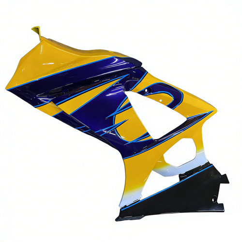 2007-2008 Suzuki GSXR 1000 Amotopart Fairings Yellow Blue Alstare Corona Racing Customs Fairing
