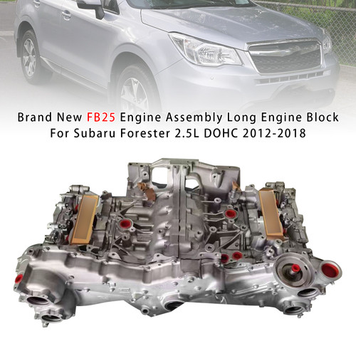 2012-2018 Subaru Forester 2.5L DOHC FB25 Engine Assembly Long Engine Block Generic