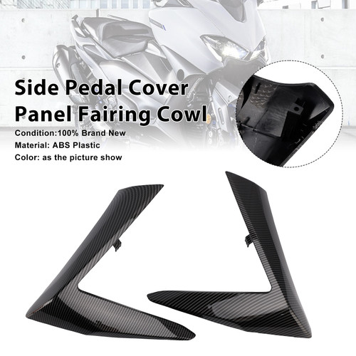 2025-2026 Yamaha T-MAX 560 Side Pedal Cover Panel Fairing Cowl Carbon Generic