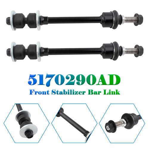2011-2022 RAM 1500 2PCS Front Stabilizer Bar Link K80894 Generic