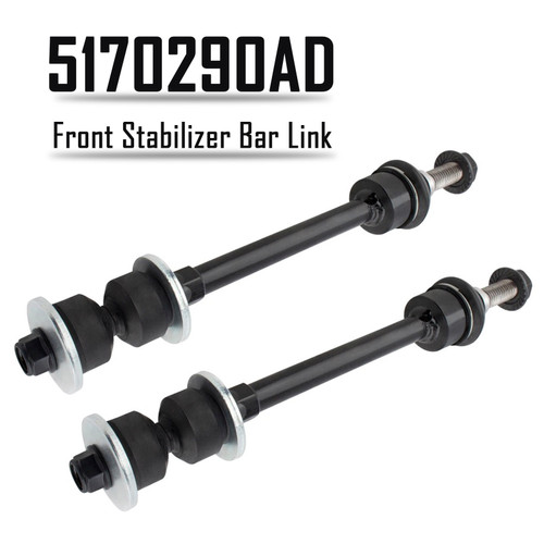 2011-2022 RAM 1500 2PCS Front Stabilizer Bar Link K80894 Generic