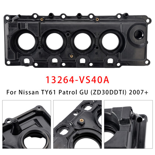 2007-onward Nissan Y61 TY61 Patrol GU Rocker Valve Cover 13264-VS40A Generic