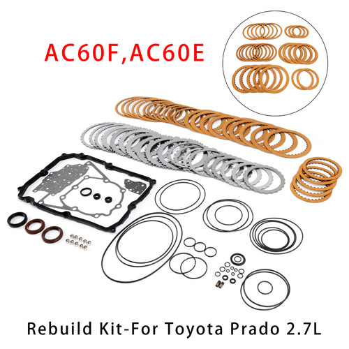 Toyota Prado 2.7L Auto Transmission Master Rebuild Kit Seal AC60F AC60E Generic
