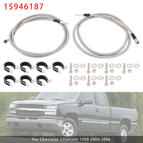 2004-2007 GMC Sierra 1500 Fuel Line Kit 15946187 Generic