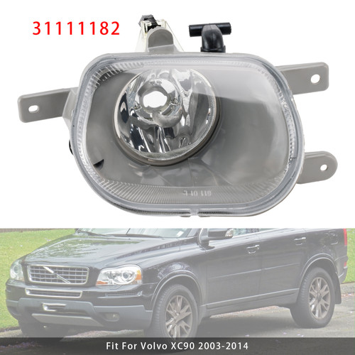 2003-2014 Volvo XC90 Left Front Fog Light Lamp Without Bulb 31111182 Generic