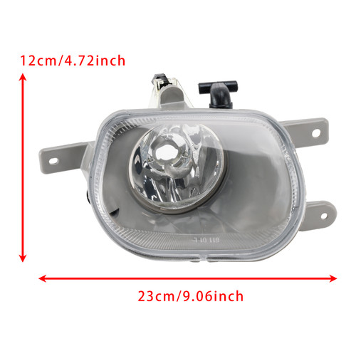 2003-2014 Volvo XC90 Pair Front Fog Light Lamp Without Bulb 31111183 31111182 Generic
