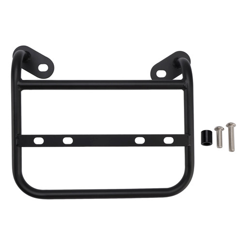 2024-2025 BMW R12 Right Luggage Rack Side Saddle Bag Mount Bracket Black Steel Black Generic