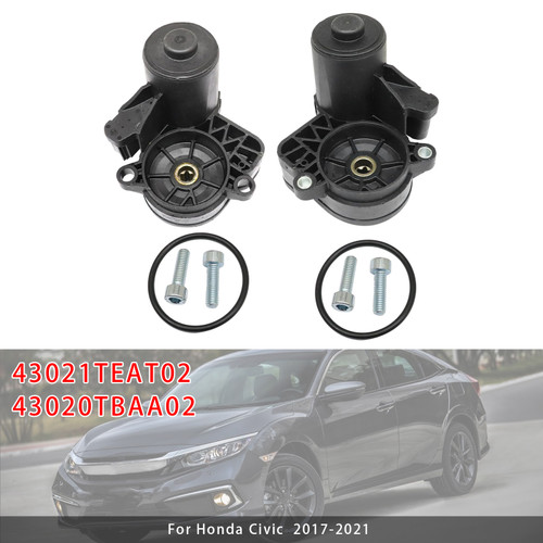 2017-2021 Honda Civic 2x Rear Left+Right Parking Brake Actuator 43021TEAT02 43020TBAA02 Generic