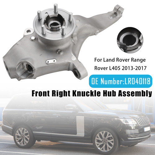 2013-2017 Land Rover Range Rover L405 Front Right Knuckle Hub Assembly LR040118 Generic
