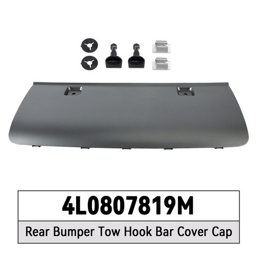 2010-2015 AUDI Q7 Rear Bumper Tow Hook Bar Cover Cap 4L0807819M Generic