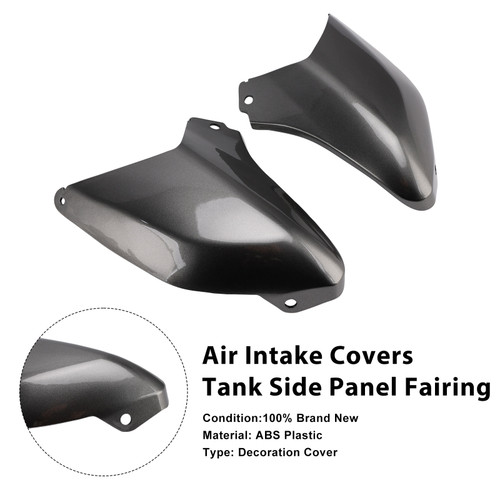 2025-2026 Kawasaki Z900 Air Intake Covers Tank Side Panel Fairing Gray Generic