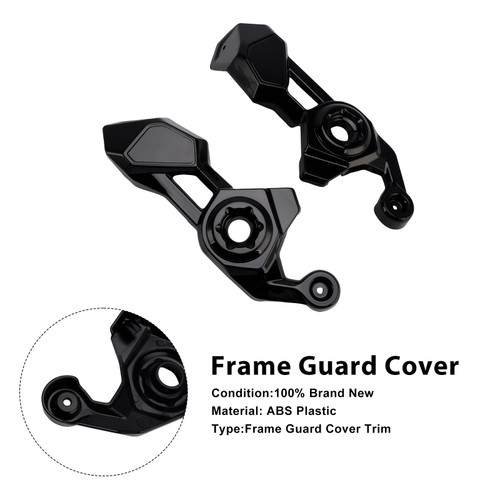 2025-2026 Kawasaki Z900 Frame Side Cover Panel Guard Fairing Black Generic