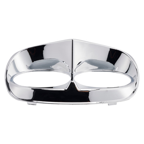 2010-2013 H-D headlight assembly Dual Headlight Trim Bezel Cover Fairing Chrome Generic