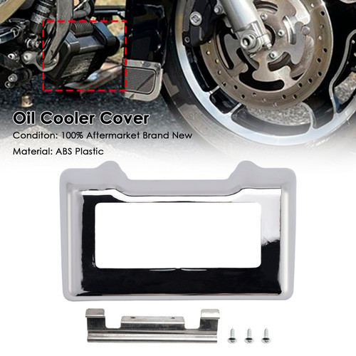 2011-2016 Harley Touring and Trike Oil Cooler Cover Chrome Generic