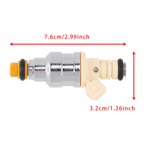 1997 Hyunda Tiburon 1.8L I4 4Pcs Fuel Injector 35310-23010 Generic