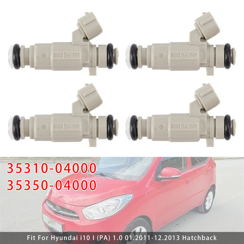 2013-2022 KIA Picanto TA 4Pcs Fuel Injector 35350-04000 35310-04000 Generic