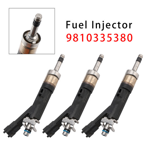 2013-onward Peugeot 2008 208 3008 308 5008 Partner II 3Pcs Fuel Injector 28433993 28579609 75114380 Generic