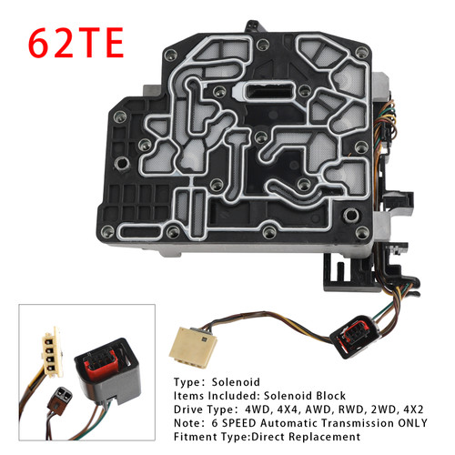 2008-2013 VOLKSGAWEN ROUTAN 62TE Transmission Solenoid Block Filter Kit Generic
