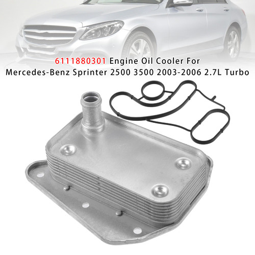 2014 Mercedes-Benz Sprinter 2500/Sprinter 3500 L4 2.1L Engine Oil Cooler 6111880301 Generic