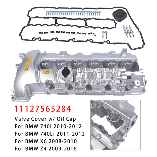 2007-2016 BMW N54 135i 335i 335xi 335is 535i xDrive 740i X6 Z4 3.0L Aluminium Valve Cover 11127565284 Generic