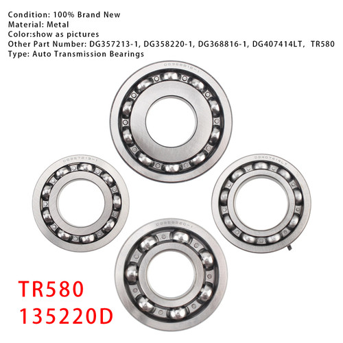 Subaru Transnation 4PCS TR580 Auto Transmission Bearings Kit 135220D Generic