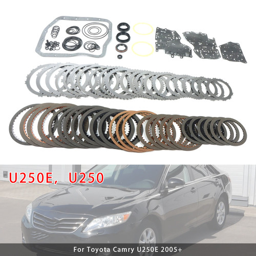 2005+ Toyota Camry U250E Transmission Master Rebuild Kit Gasket U250E U250 Generic